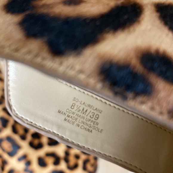 NEW Sole Society Leopard Ankle Boots - Picture 8 of 14